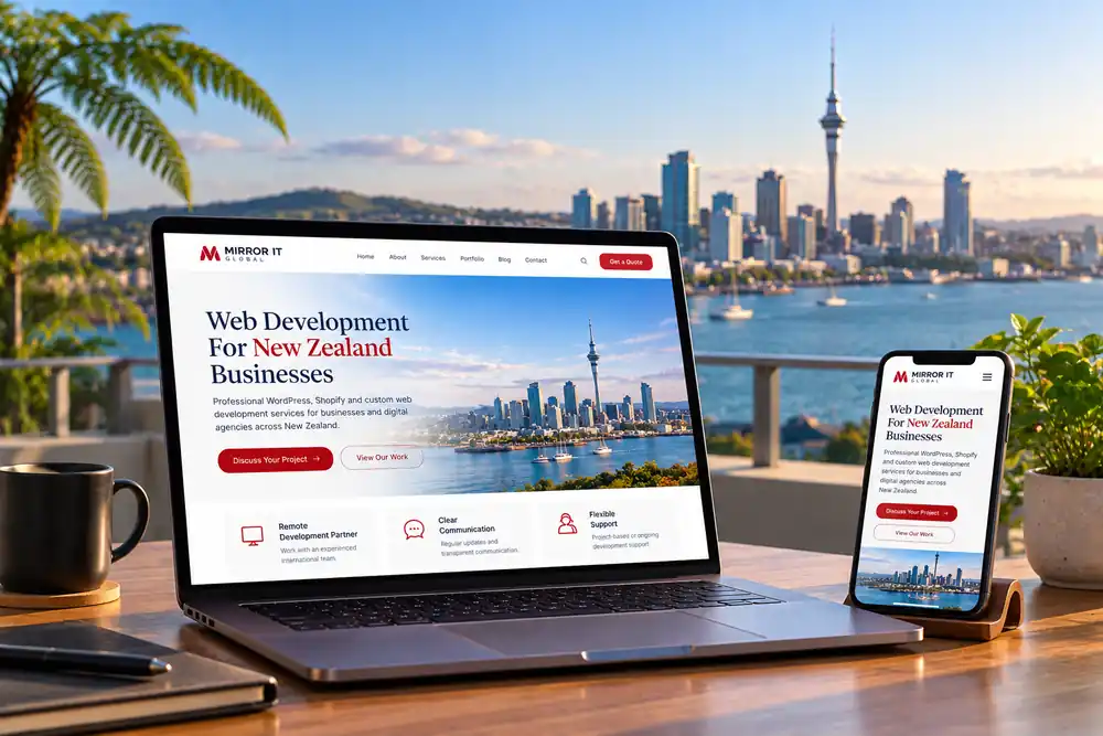 WordPress, Shopify & Web Development for New Zealand Businesses